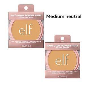 2~~e.l.f Halo Glow Powder Filter - Medium Neutral